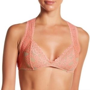 Free People Racerback Lace Bralette New Without Tag XS